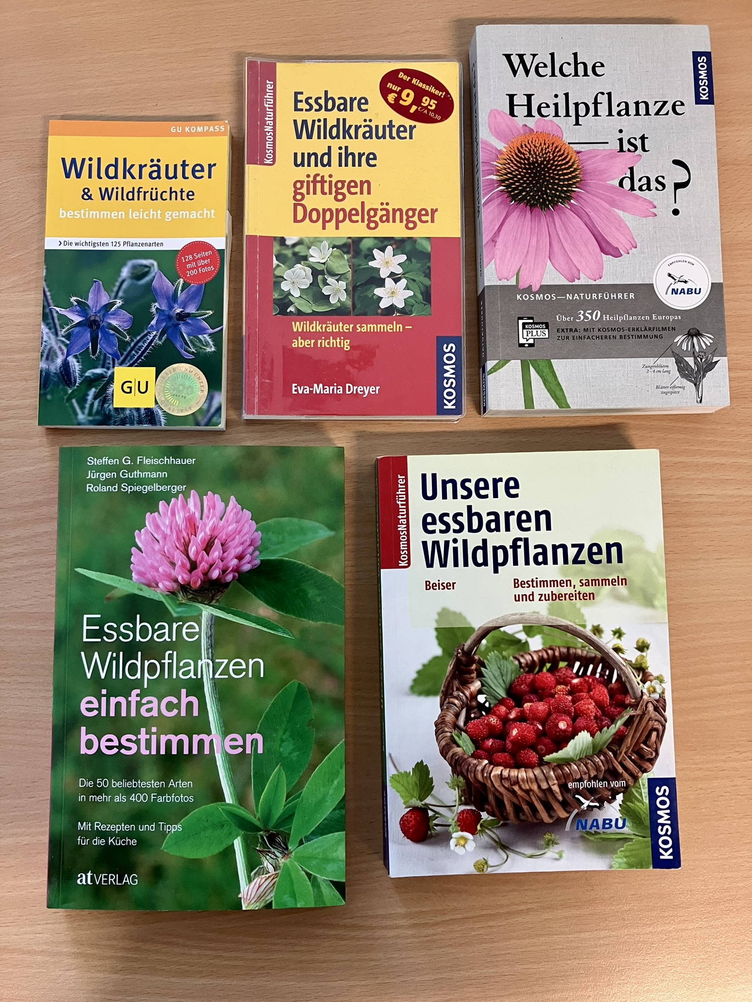 Bücher zu essbaren Wildpflanzen und Heilpflanzen